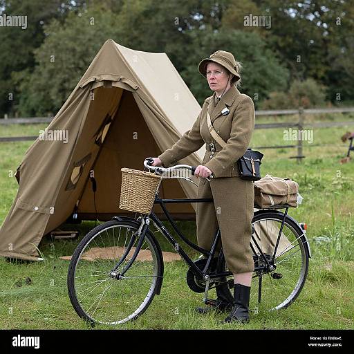 WWII British Land Girl Reenactment