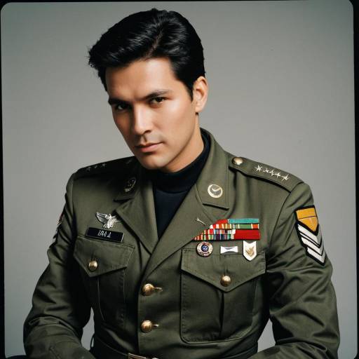 Man in Military Flight Suit Cosplay
