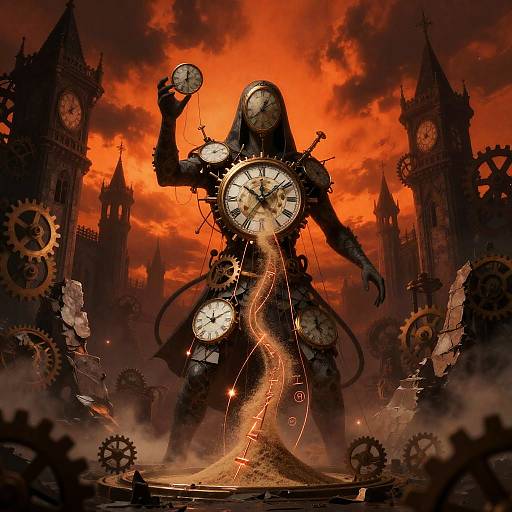 Clockwork Chronomancer in Ruined Horologium Citadel