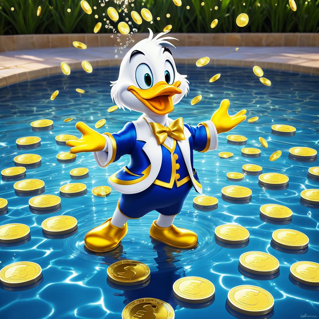 Scrooge McDuck’s Joyful Dive into Wealth