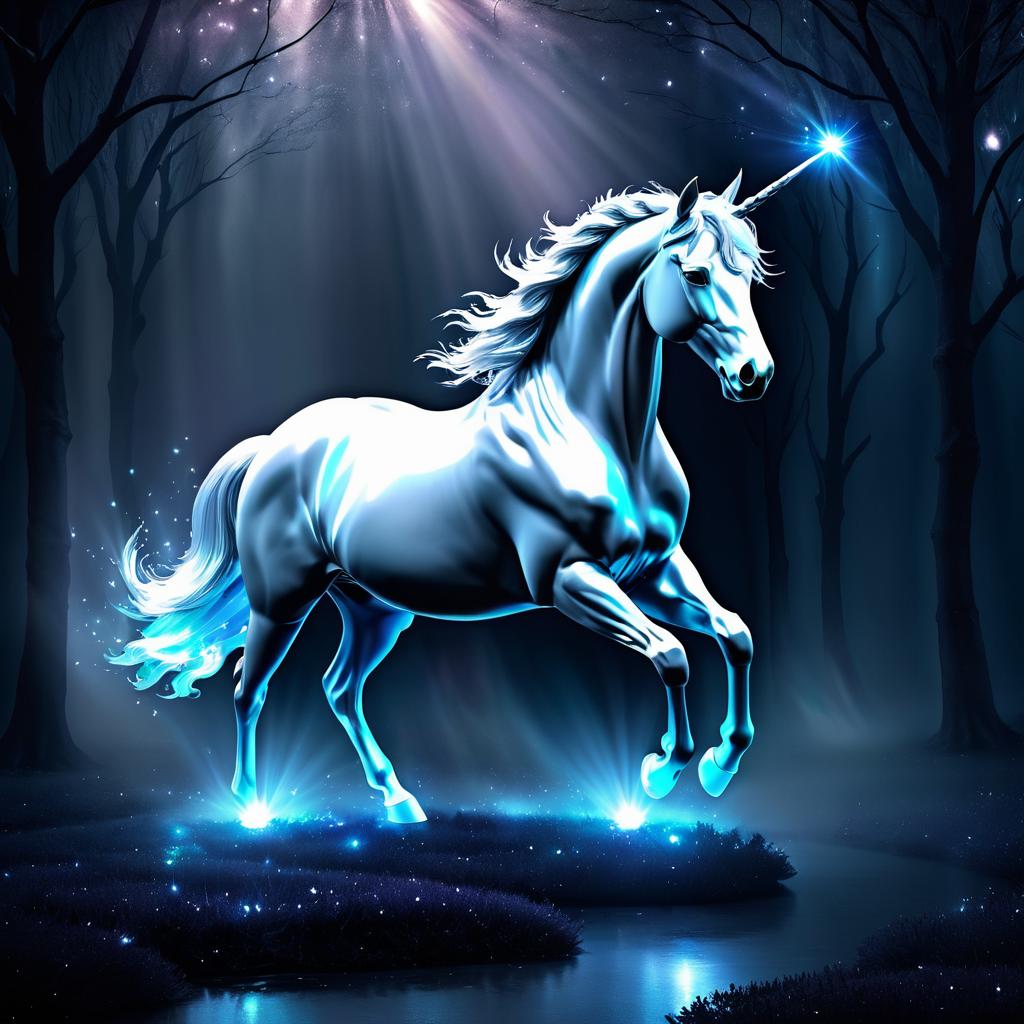 Unicorn's Rebirth: Light from Ashes