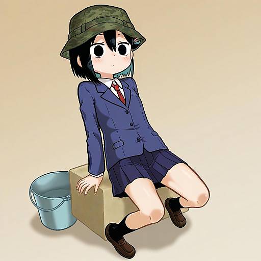 Illustration of Asakusa midori, eizouken ni wa te wo dasu na! in the style of Kotobuki (tiny life)