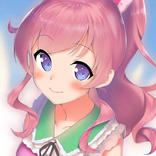 Illustration of Momoyama mirai, pretty series in the style of Kawai (purplrpouni)