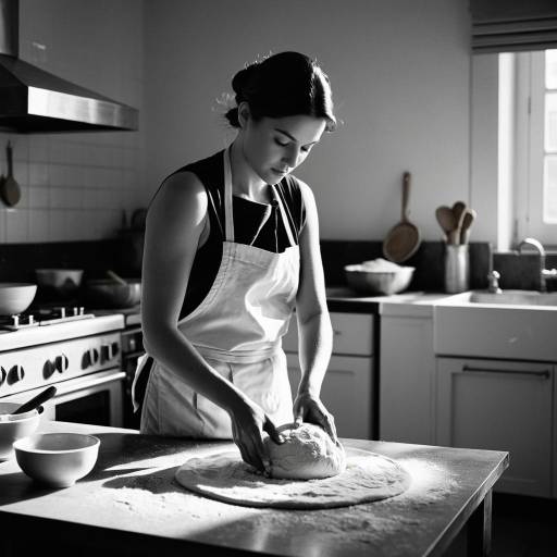 Serene Baker in a Timeless Kitchen