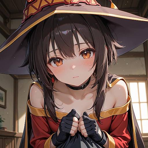 Arcane Style Megumin in Red Dress