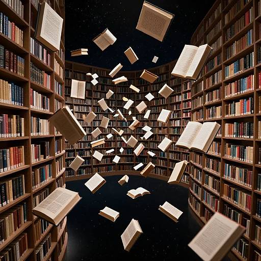 Floating Library of Living Narratives