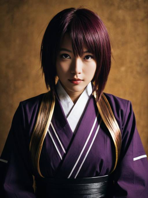 Man in Hitagi Senjougahara Cosplay Costume