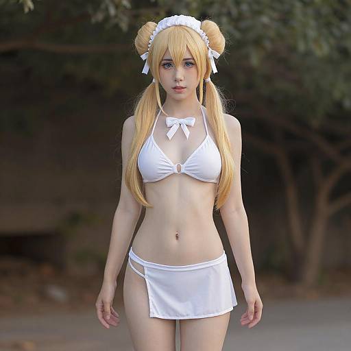 Lifestyle costume photo of Abigail williams (swimsuit foreigner) (fate). Cosplay clothes