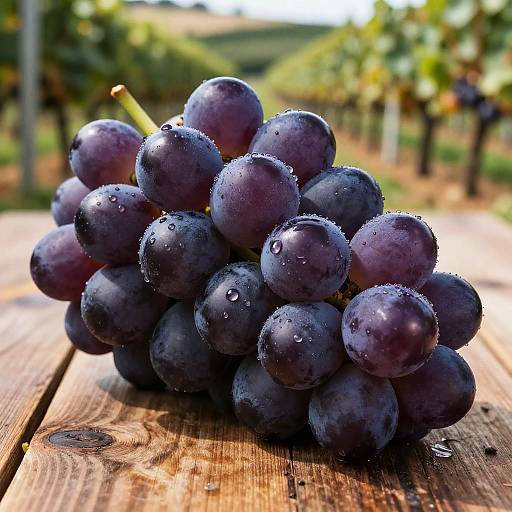 Hyper-realistic Giant Purple Grape