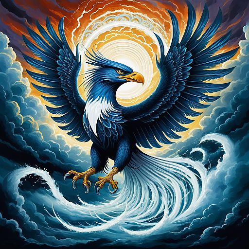 Mystical Thunderbird: Storm Spirit Leviathan