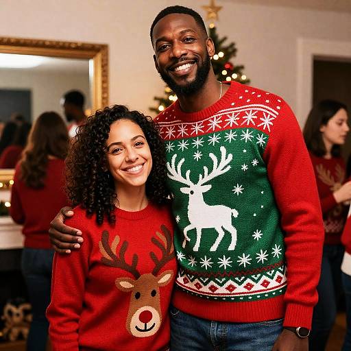 Joyful Christmas Party Moments Captured