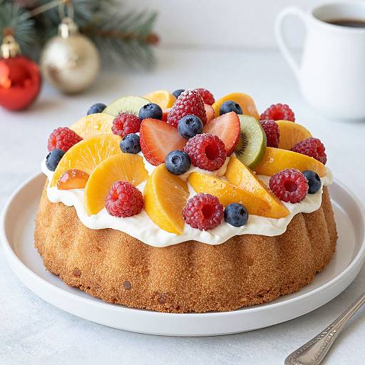 Festive Fruit Christmas Pudding Recipe