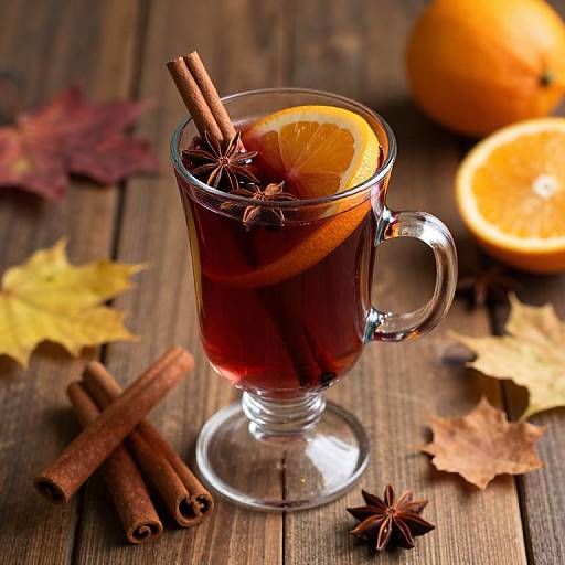 Cozy Autumn Spiced Mulled Wine