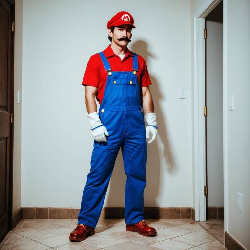 Sexy Mario Cosplay Costume Concept