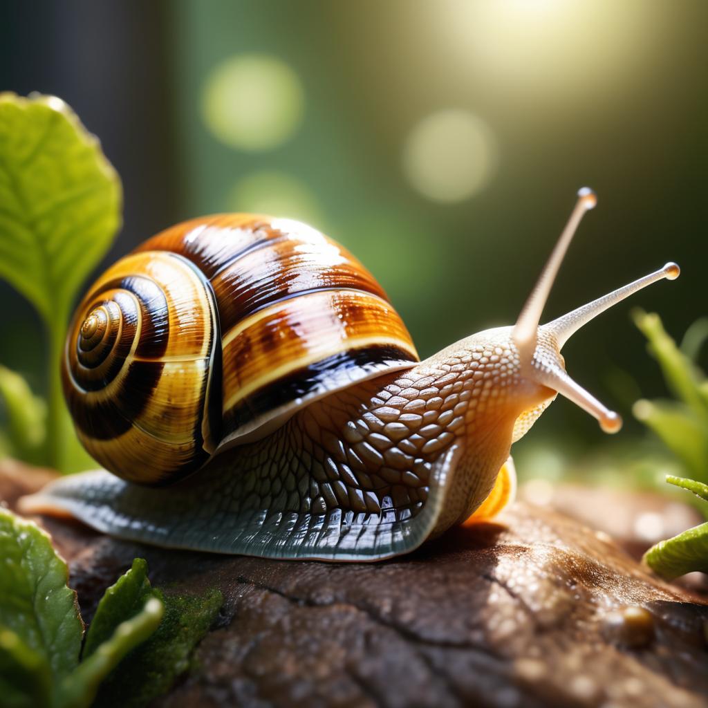 Stunning 3D Snail Rendering in Unreal Engine