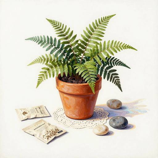 Whimsical Encaustic Still Life Art