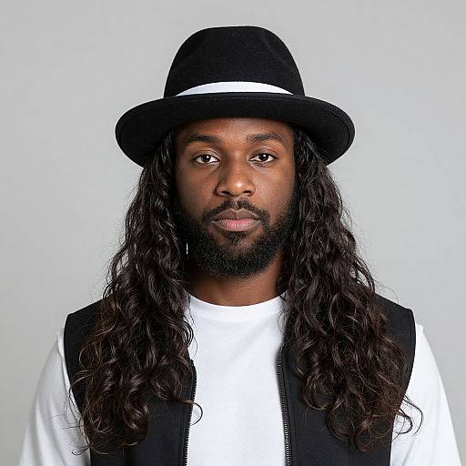 Dark-Skinned Male in Willy Man Costume