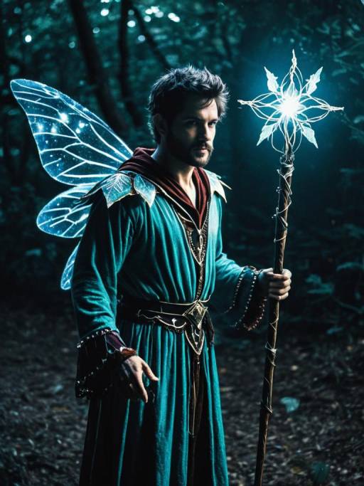Cinematic Fantasy: Male Fairy Character