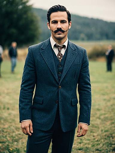 Top Male Costume Outdoors Portrait