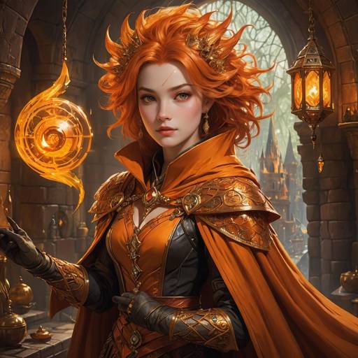 Whimsical Rogue in a Fantasy Hideaway