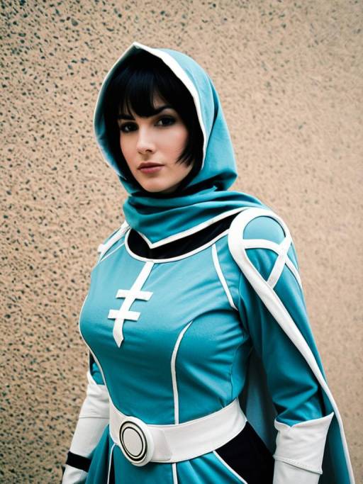 Cosplay Woman in Mirage Farina Jenius Costume