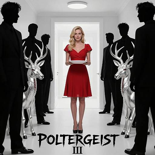 Haunting Elegance: Poltergeist III Scene