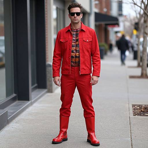 Man in Grilled Meat Costume
