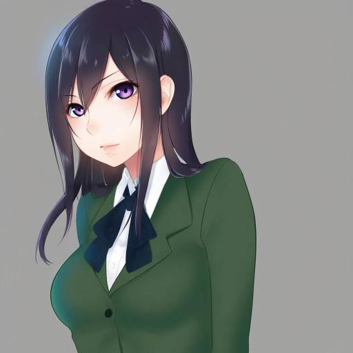 Illustration of Aihara mei, citrus (saburouta) in the style of Tofuubear