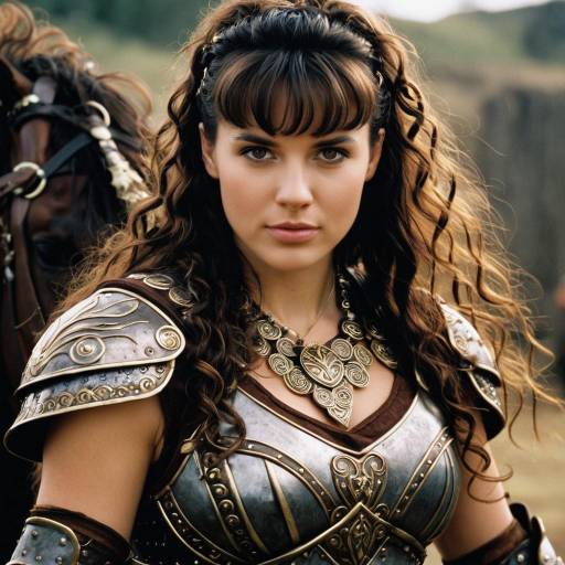 Epic Warrior Princess in Armor