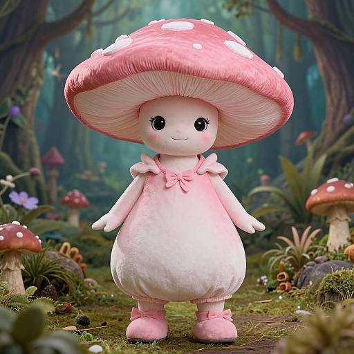 Photorealistic Adult Toadette Cosplay