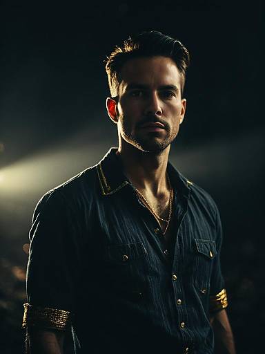 Summer Casual Man Portrait