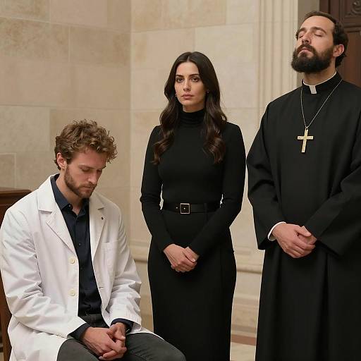 Three Figures in Intense Interaction