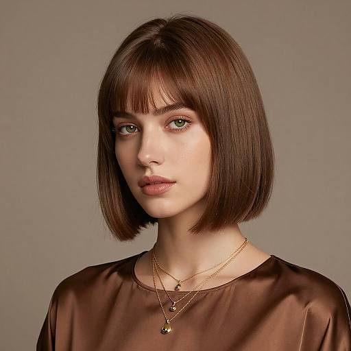 Elegant Portrait of a Young Woman