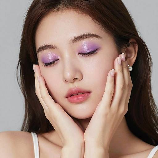 Serene Portrait of Young Woman