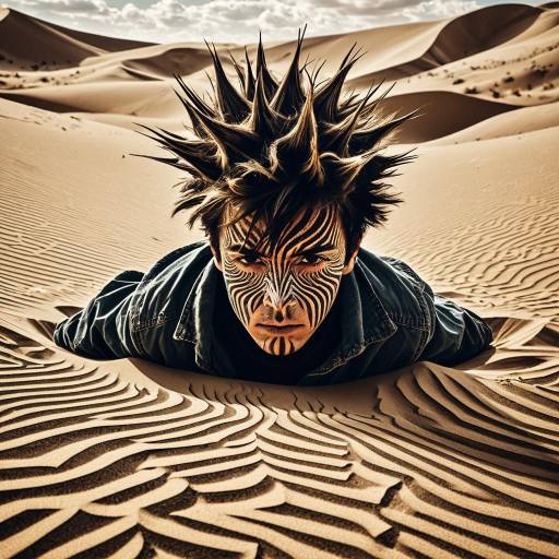 Psychedelic Ego Death in Fractal Desert