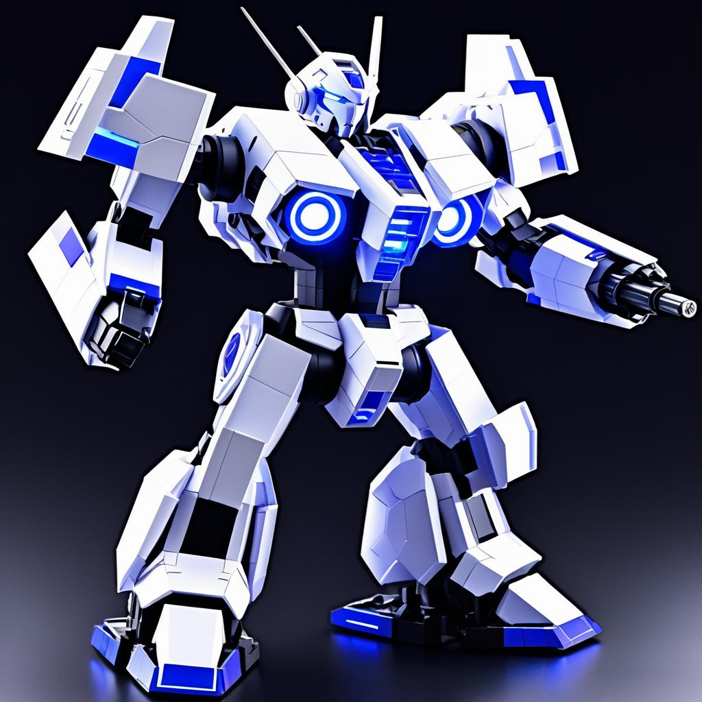 Versatile Mecha Model Kit Design