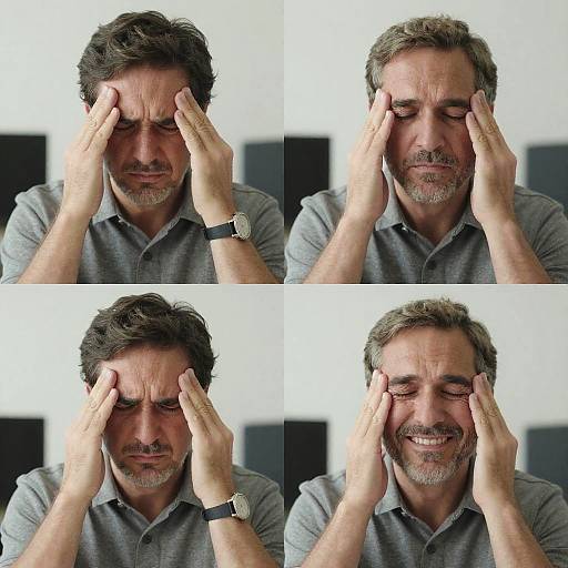 Middle-Aged Man Emotional Transformation