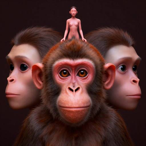 Surreal Portraits with Whimsical Elements