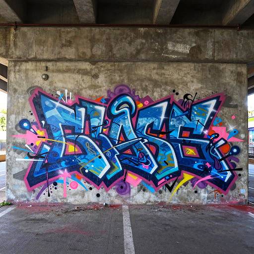 Electric Wildstyle Graffiti Art