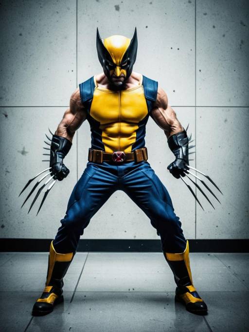 Full-body Wolverine Cosplay with Claws