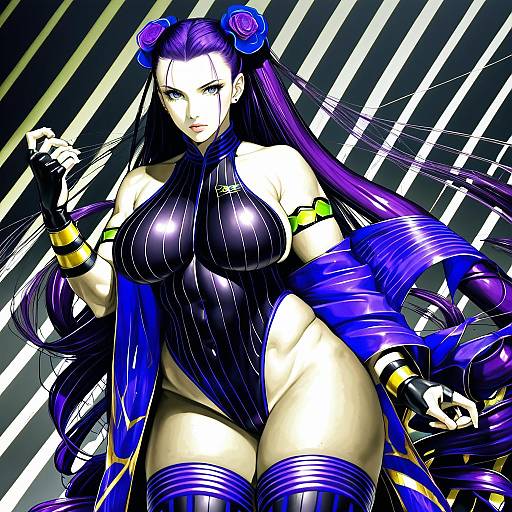 Illustration of Murasaki shikibu (swimsuit rider) (fate), fate/grand order in the style of Beeeeen