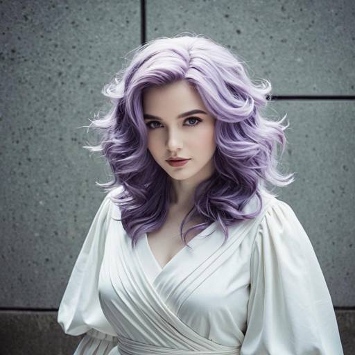 Elegant Moira Cosplay with Natural Hair