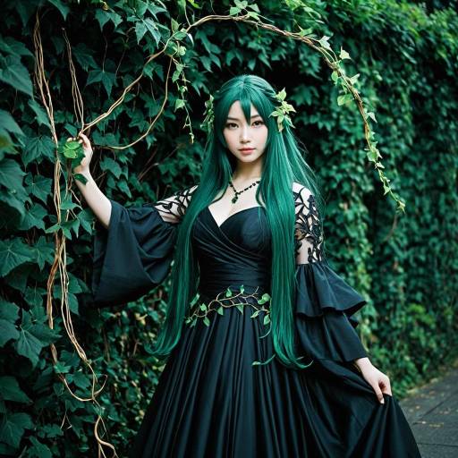 Elegant Ibara Shiozaki Cosplay Costume Design