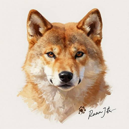 Cool Furry Male Self-Portrait