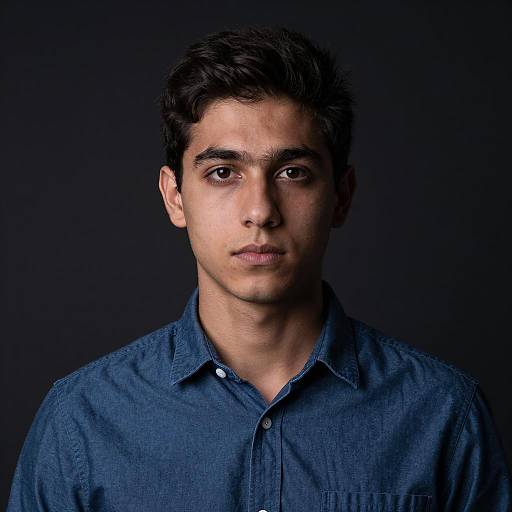 Intense Gaze: Dark Portrait Photography