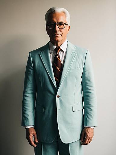 Man in Walter C. Dornez Cosplay Costume