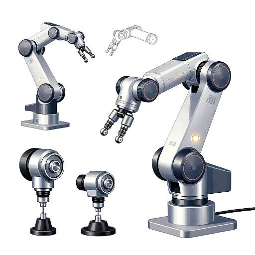 Advanced Robotic Arm Technical Schematics