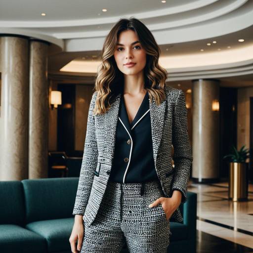 Executive Portrait in Luxury Hotel Lobby