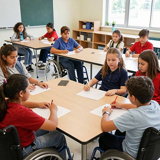 Inclusive Classroom Collaborative Learning