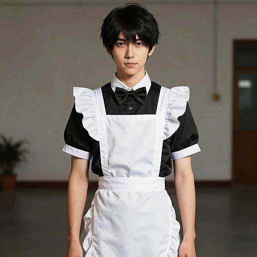 Male Maid Outfit Cosplay
